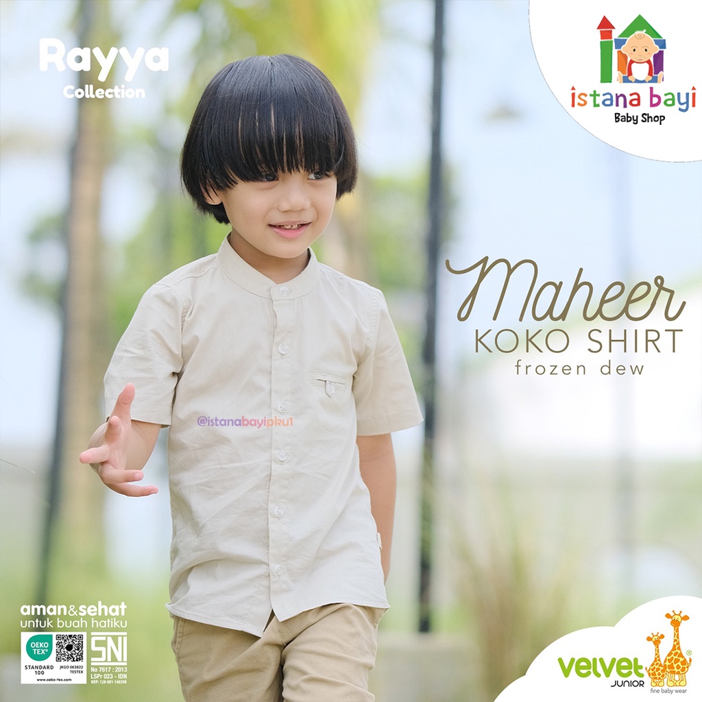 VELVET MAHEER KOKO SHIRT/VELVET JUNIOR RAYYA COLLECTION/IED COLLECTION