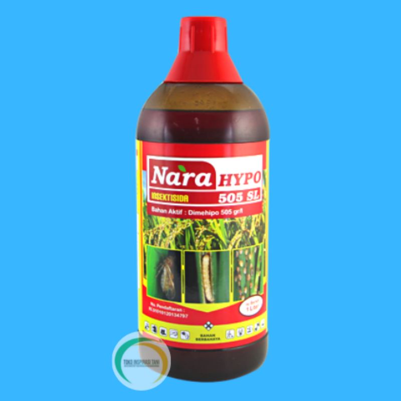 Narahypo 505 SL Kemasan 1 liter/Isektisida Narahypo 505 SL Pembunuh Hama Ulat Dan Wereng Padi 1liter