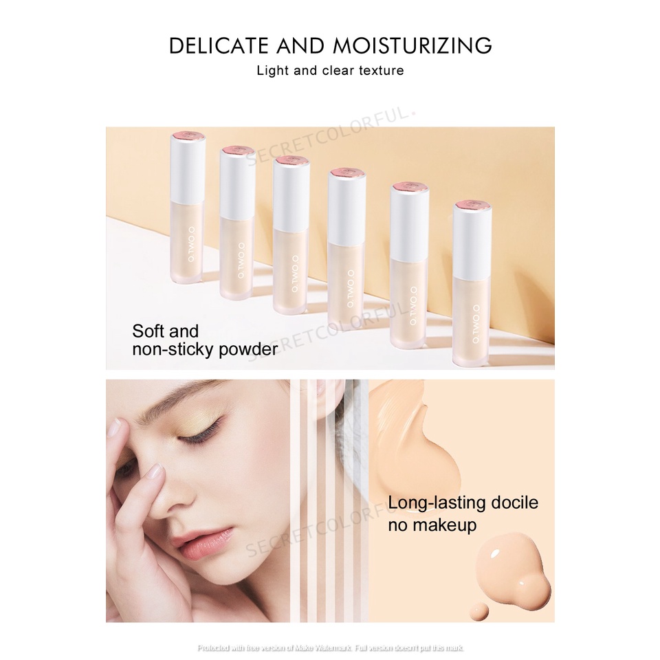 O.TWO.O Virgin Soomth Concealer tahan lama