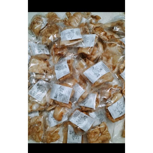 

kerupuk kulit kerbau (lambak) kemasan/kecil