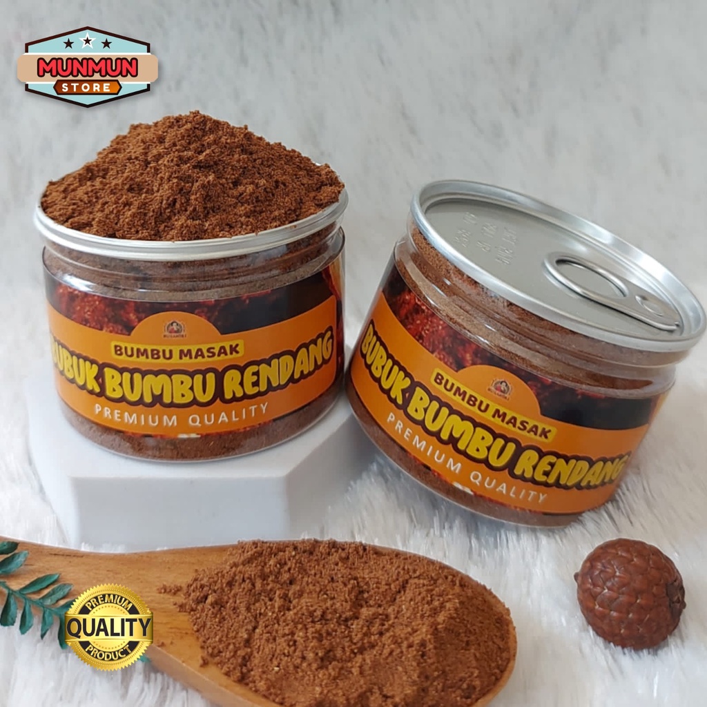 

Pet Can Rempah Bumbu Rendang Spesial Asli Minang Bubuk Masak Rendang Kualitas Premium