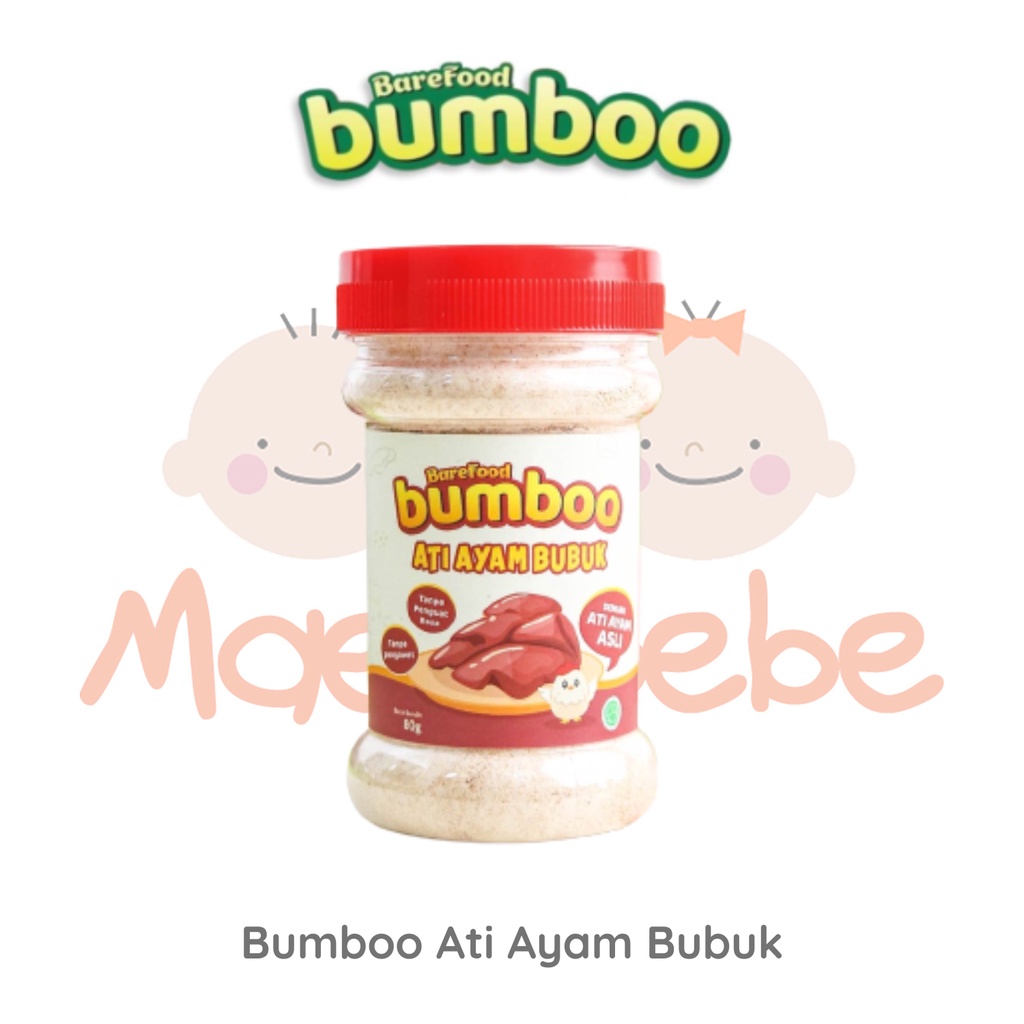 Barefood Bumboo Ati Ayam Bubuk Asli MPASI Anak Non MSG 80g