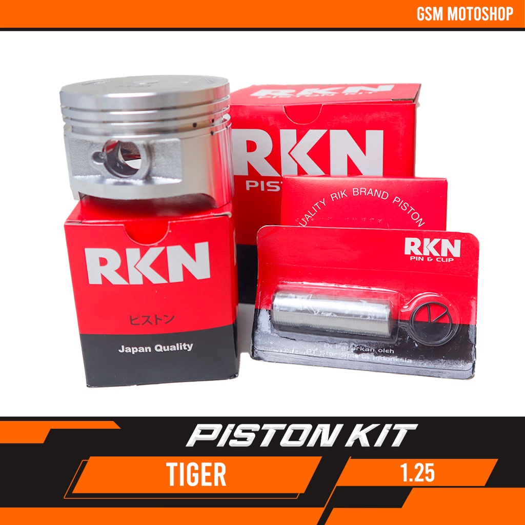 Piston Kit Tiger 1.25 RKN / Piston Set Tiger