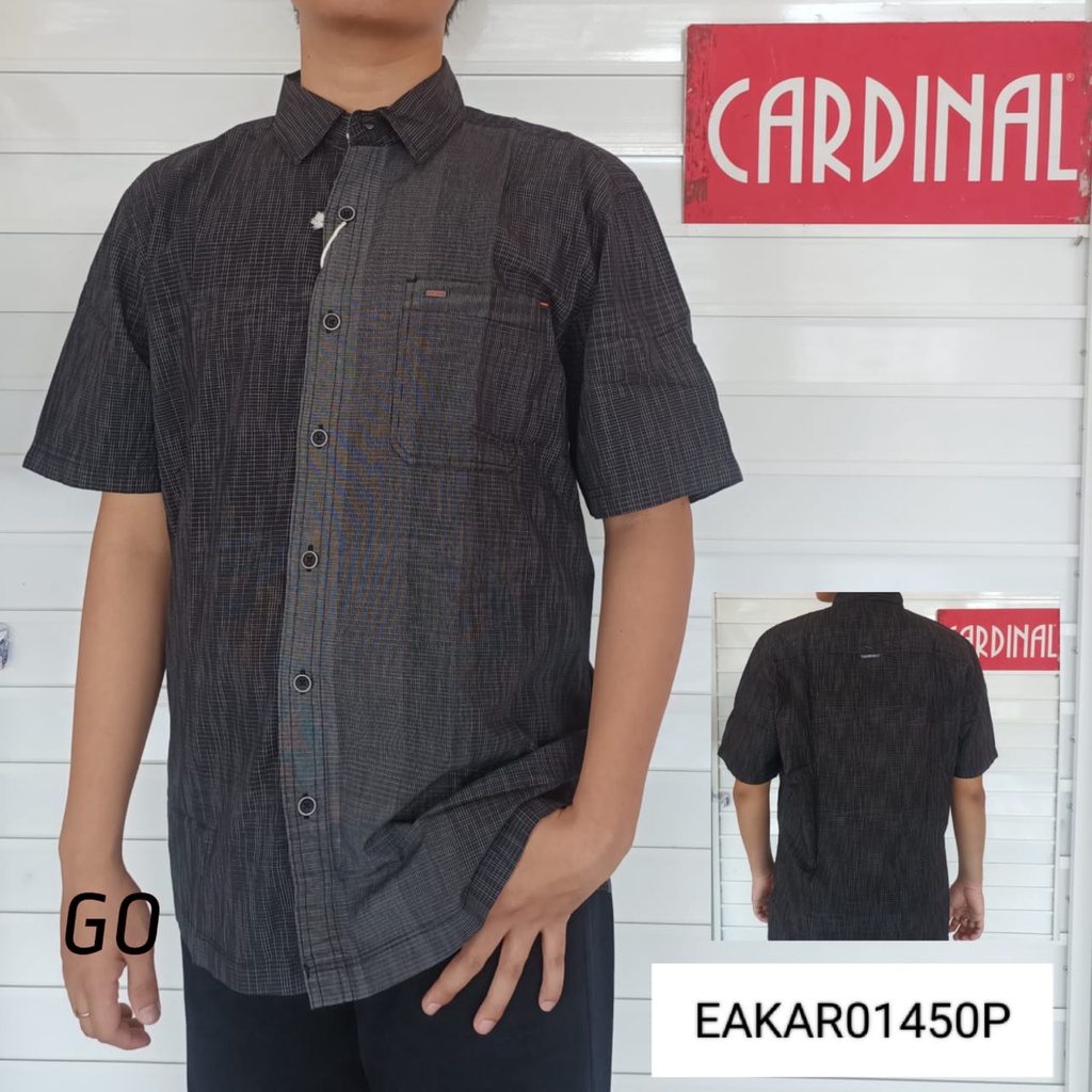 gof CRRB CARDINAL KEMEJA CASUAL Premium Hem Pria Baju Pendek Cowok Pakaian Pria