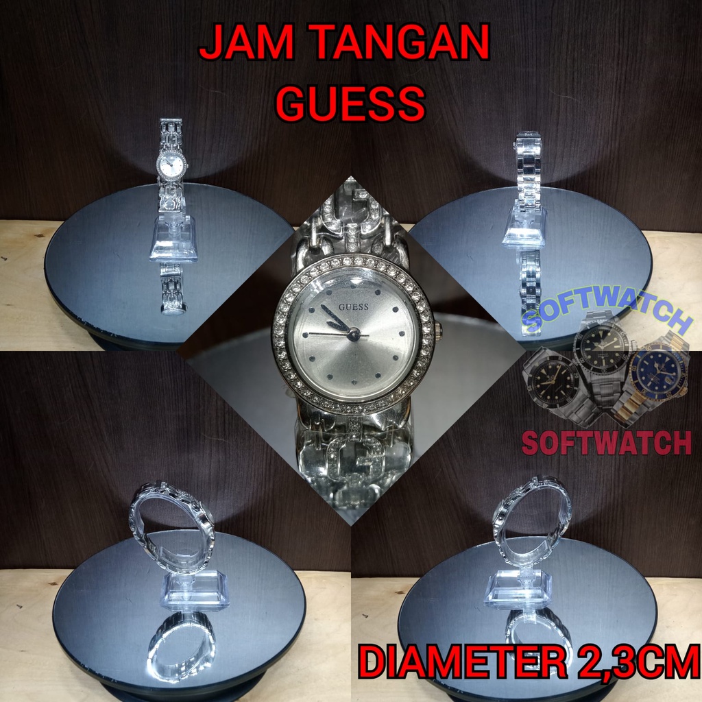 JAM TANGAN ARLOJI GUESS ASLI 100% ORIGINAL WANITA