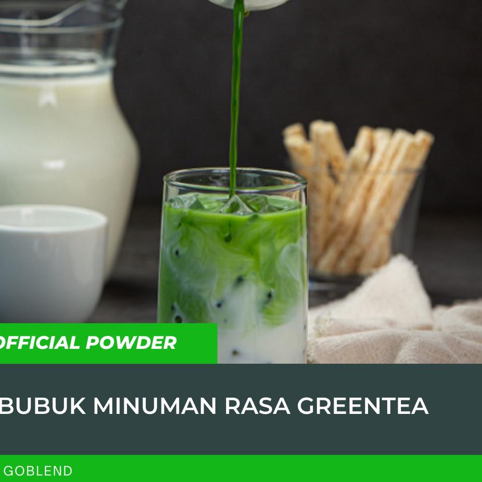 

✨11.11✨ Bubuk Minuman GREEN TEA MATCHA 1Kg / Bubuk minuman rasa GREEN TEA 1Kg / GREEN TEA MATCHA Powder 1Kg