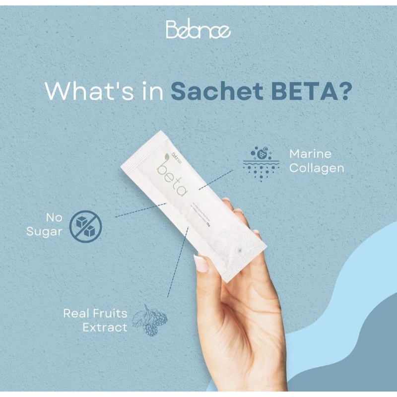 Belance BETA 2 in 1 - Collagen Fiber Drink - DETOX DRINk