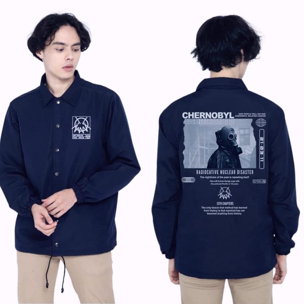 RECOMENDED ERIGO COACH JAKET Parasut Pria Hitam / Jaket ERIGO Coach Prasut Hitam Sablon Perasut