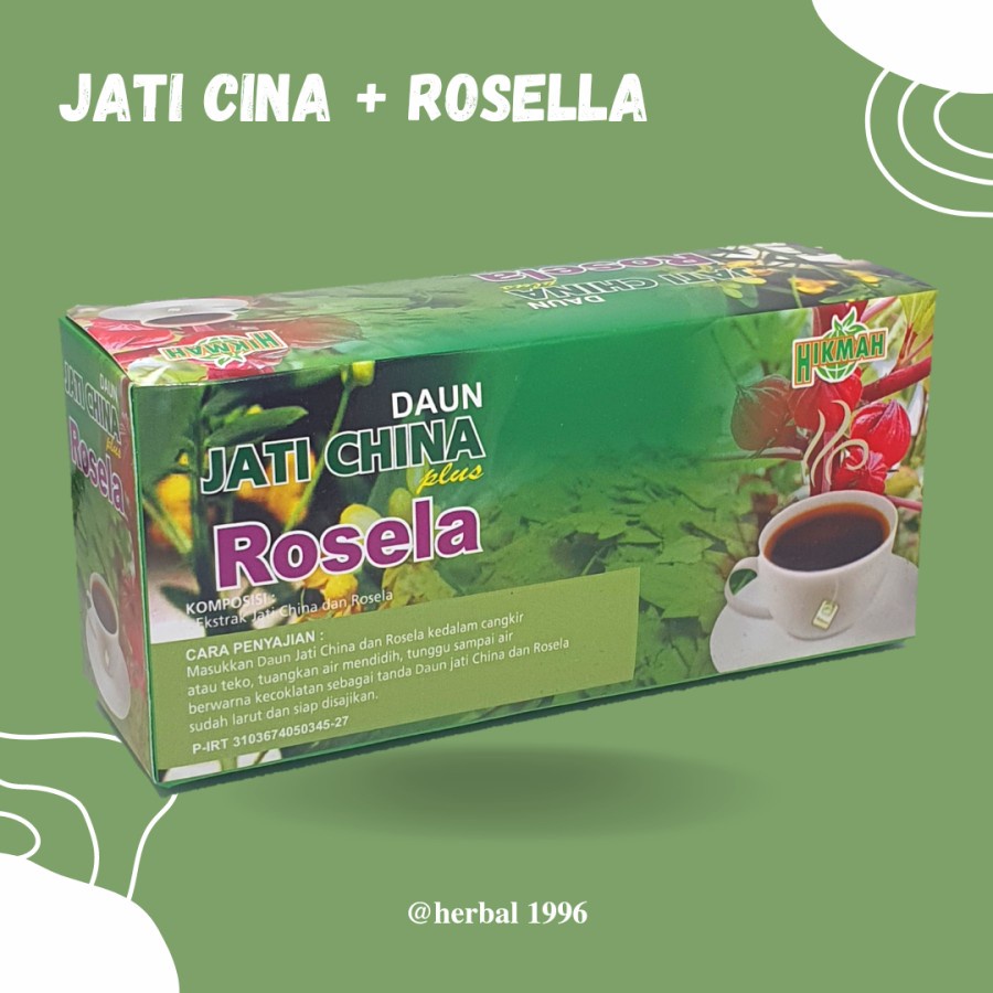 

Penurun Berat Badan penghilang Lemak TEH CELUP JATI CHINA PLUS ROSELA TEH HERBAL JATI CINA PLUS ROSELLA