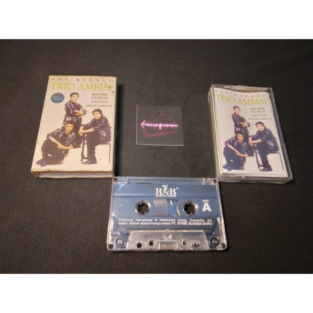 Pop Manado Trio Ambisi (kaset pita)