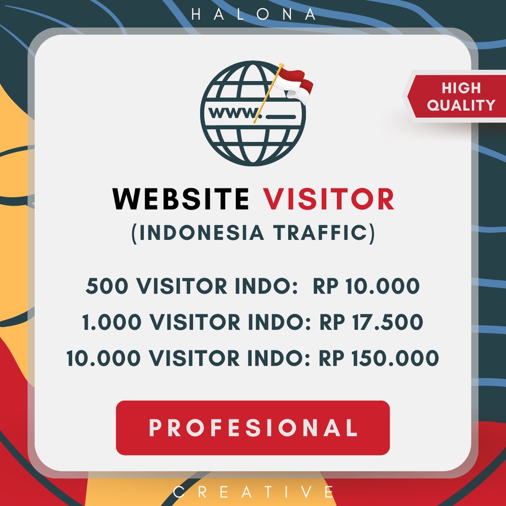 Website Organic Traffic - Indonesia Visitor