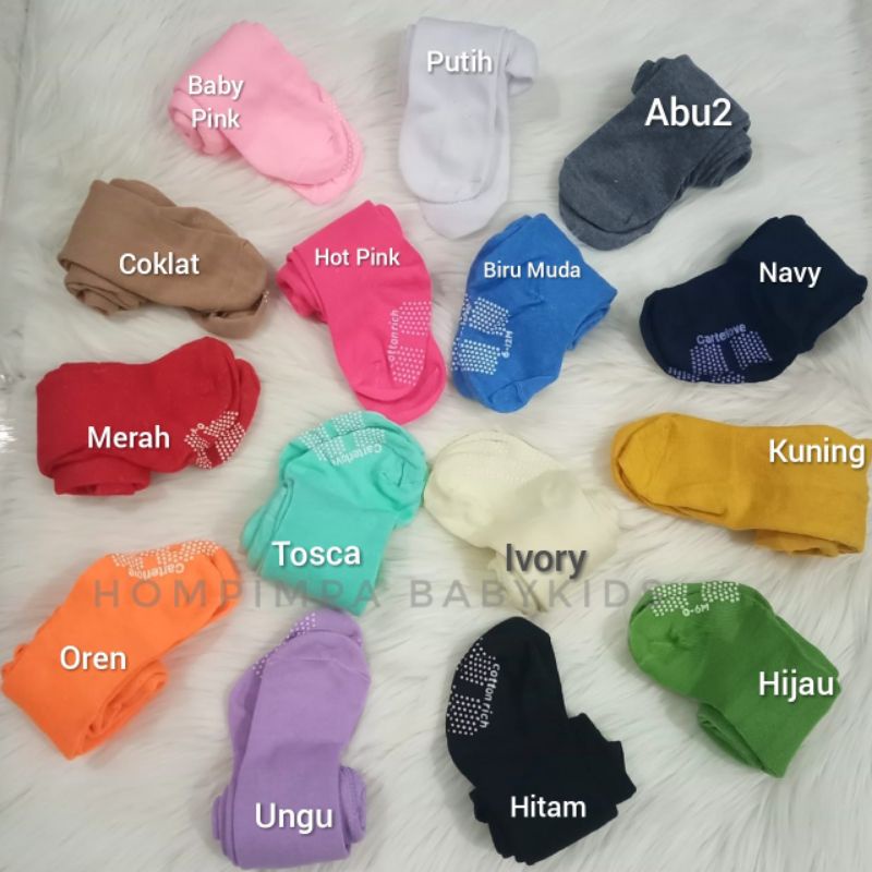 Legging Bayi Polos Tutup Kaki Cotton Rich/CTR Love/Reliwaer  SNI