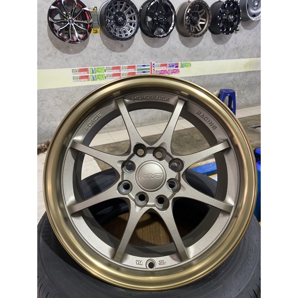 Velg Mobil Ce28 cocok untuk Avanza Xenia Brio Jazz Yaris Agya Ayla