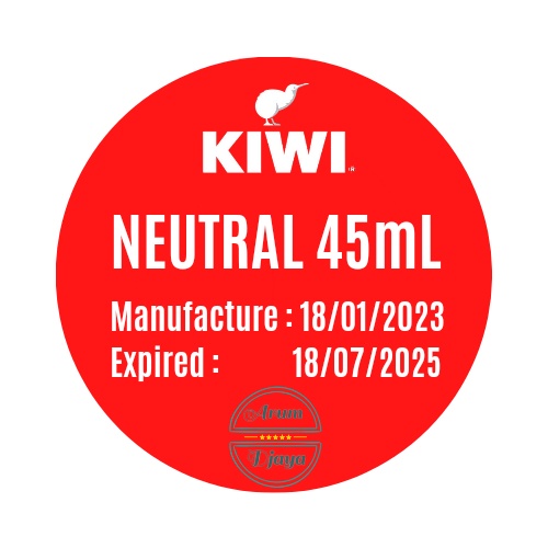 Kiwi Semir Sepatu Netral KIWI Paste SP Neutral 45mL 2x TwinPack – FREE Sikat Semir Sepatu