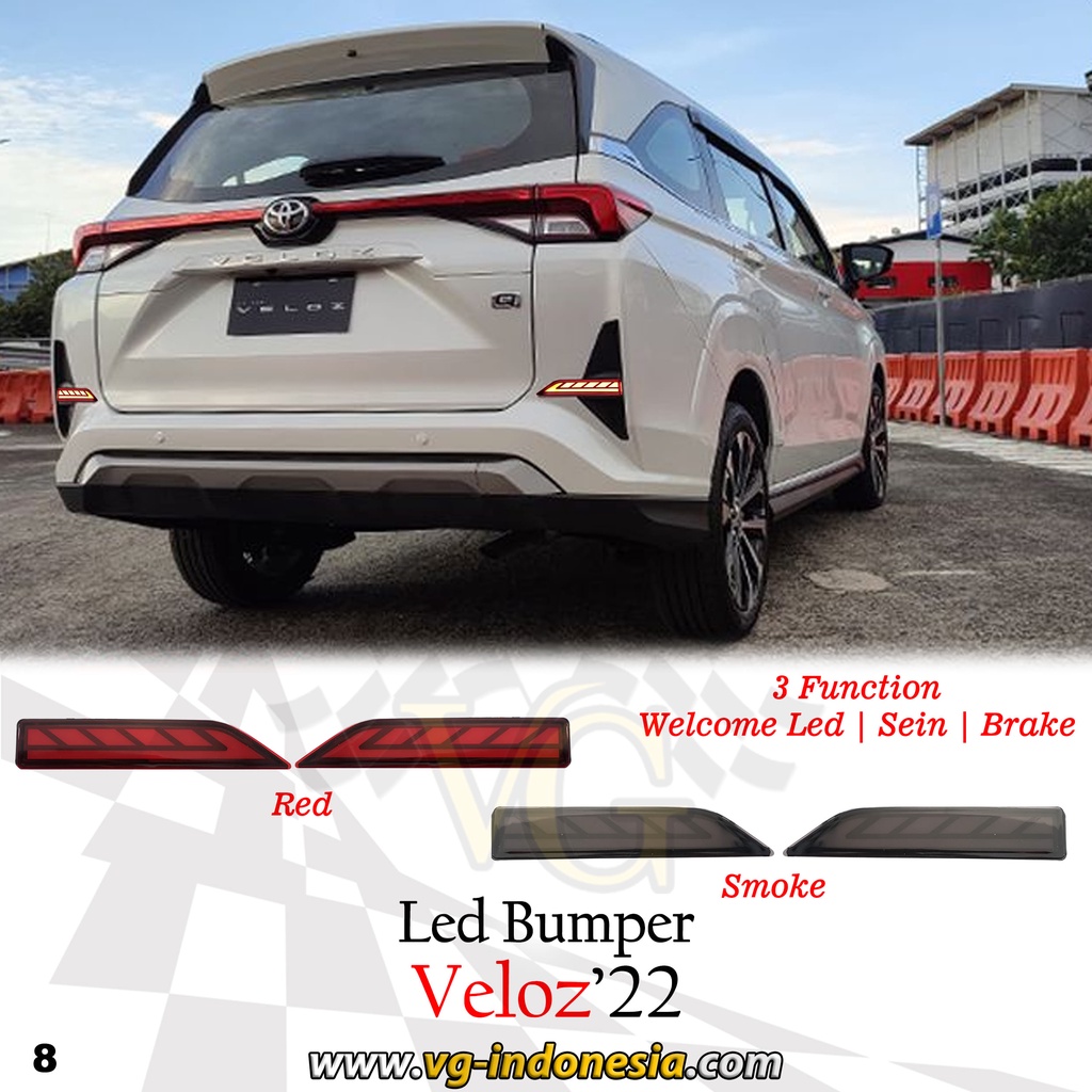 AVANZA VELOZ 2022 LED BUMPER REFLECTOR LAMP