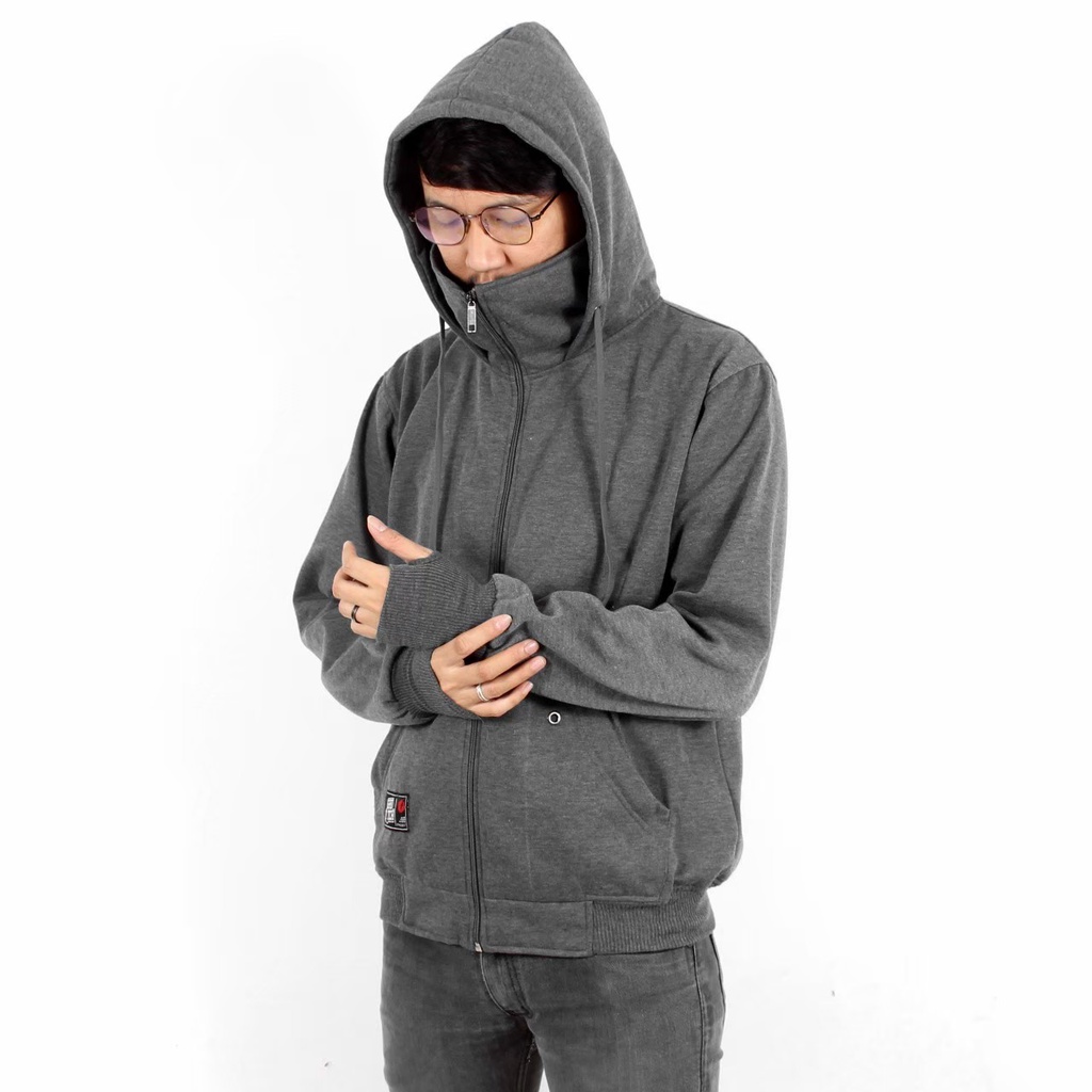 Sweater Hoodie Zipper Pria Hodie Ninja Ghubitch