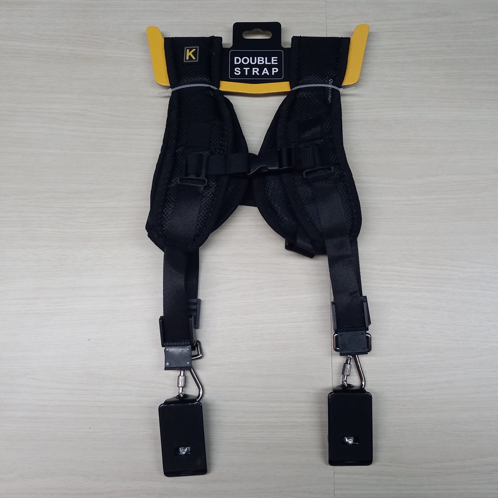 CADeN Tali Kamera Bahu untuk DSLR Camera Double Strap Belt - K002