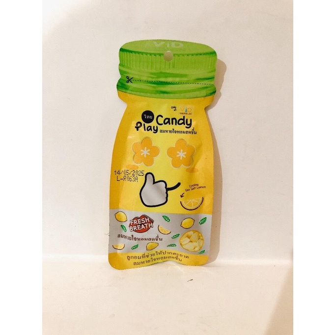 

Play Candy 12g Cooling Sea Salt Lemon