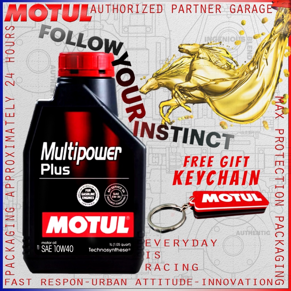 MOTUL MULTIPOWER PLUS 10W40 SN 1L