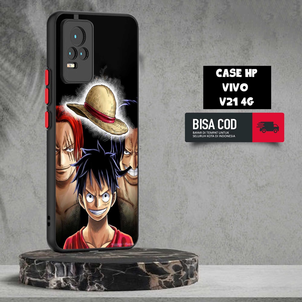 CASE VIVO V21 4G [ANIME OOOP] TERLARIS CASING VIVO V21 4G TERBARU DOVE MATTE FUZE SOFTCASE VIVO V21 