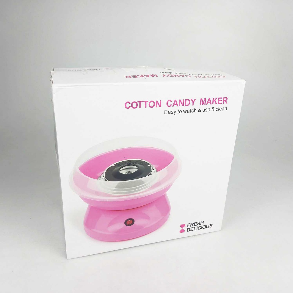 Mesin Arum Manis Permen Kapas Cotton Candy Maker - JK-MO6 - Pink