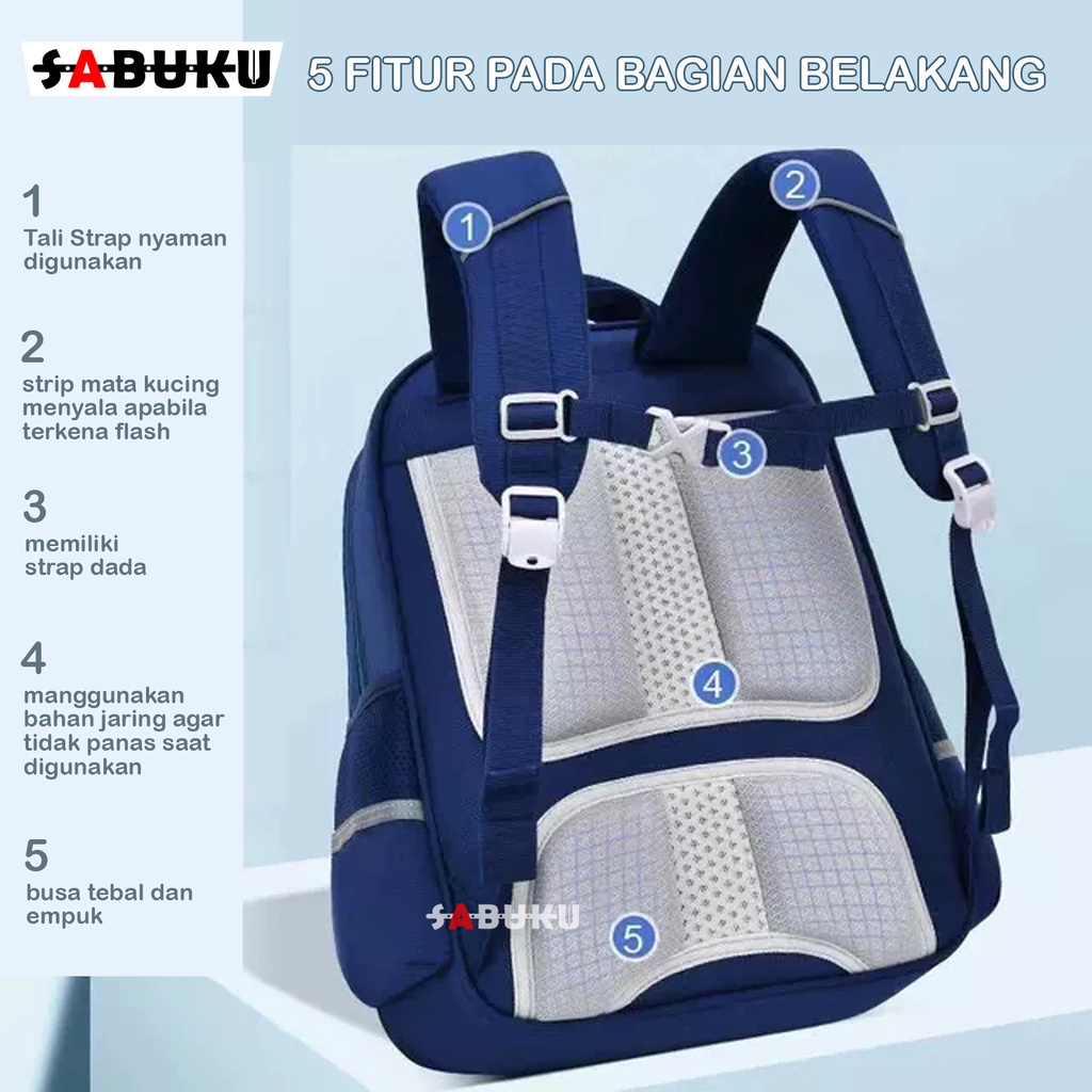 Tas Rasnel Sekolah Anak Perempuan Dan Laki-laki Unisex  Sekolah TK PAUD SD Tas Laptop Backpack - 287