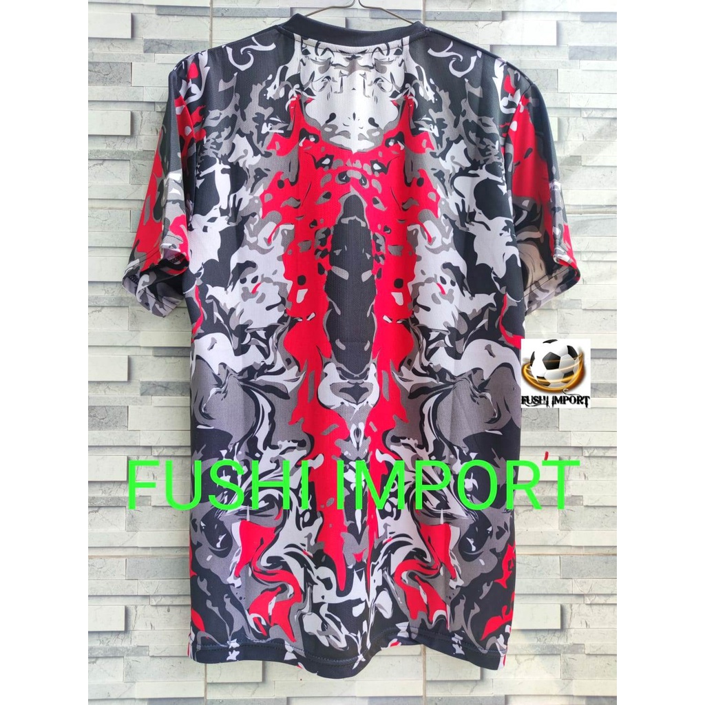 Jersey Baju Bola Timnas Indonesia Pre-Match Merah Shirt New 2022 2023 Grade Ori