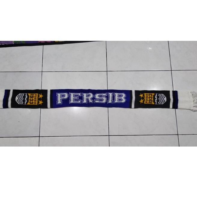 Terbaru obral syal scarf persib rajut murah