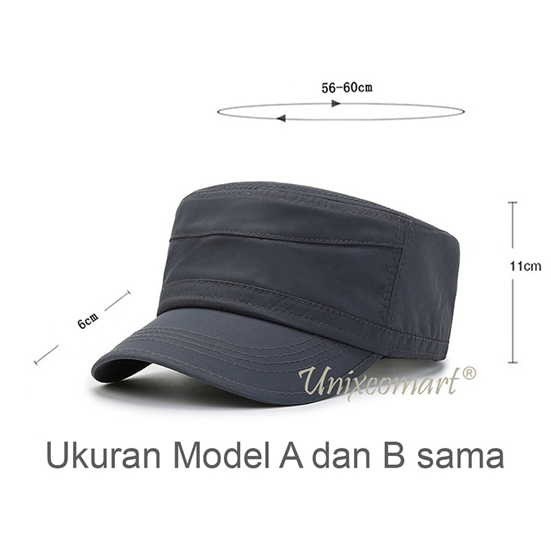 Topi Komando THEO Command Hat Import Fashion Pria Wanita Distro