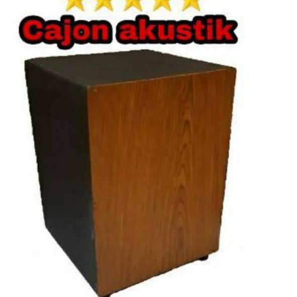 ☆ Cajon akustik murah / Cahon akustik / kajon akustik / drumbox / cajon akustik (BISA COD) ◘