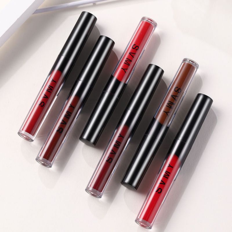 LAMEILA NUDE EDITION Lip Glaze Lipstik Cair Lips Pelembab Silky Misty LA108 svmv