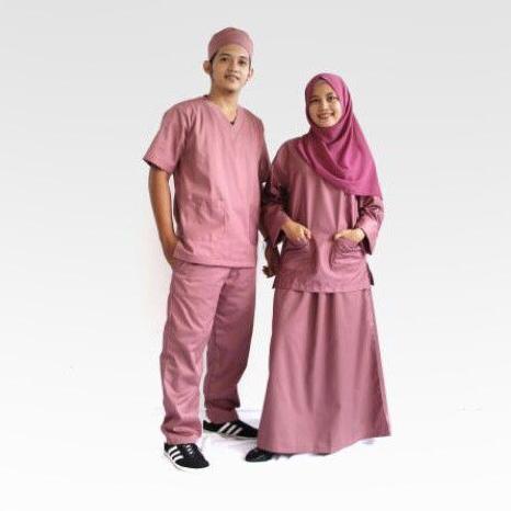 RECOMENDED [BAJU OK ROK] SETELAN ROK/ BAJU OK ROK PANJANG/ BAJU JAGA ROK PANJANG/ BAJU OKA ROK MEDIS