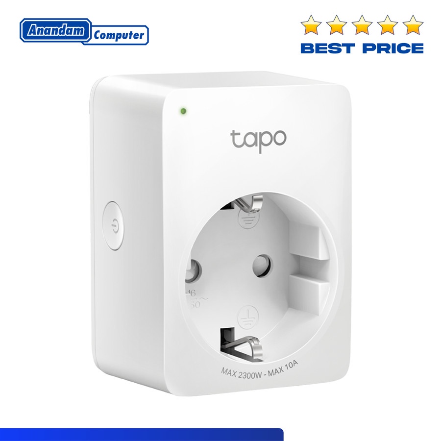 Tp-link Tapo P100 Mini Smart Wi-Fi Socket Smart PLUG Wireless Colokan