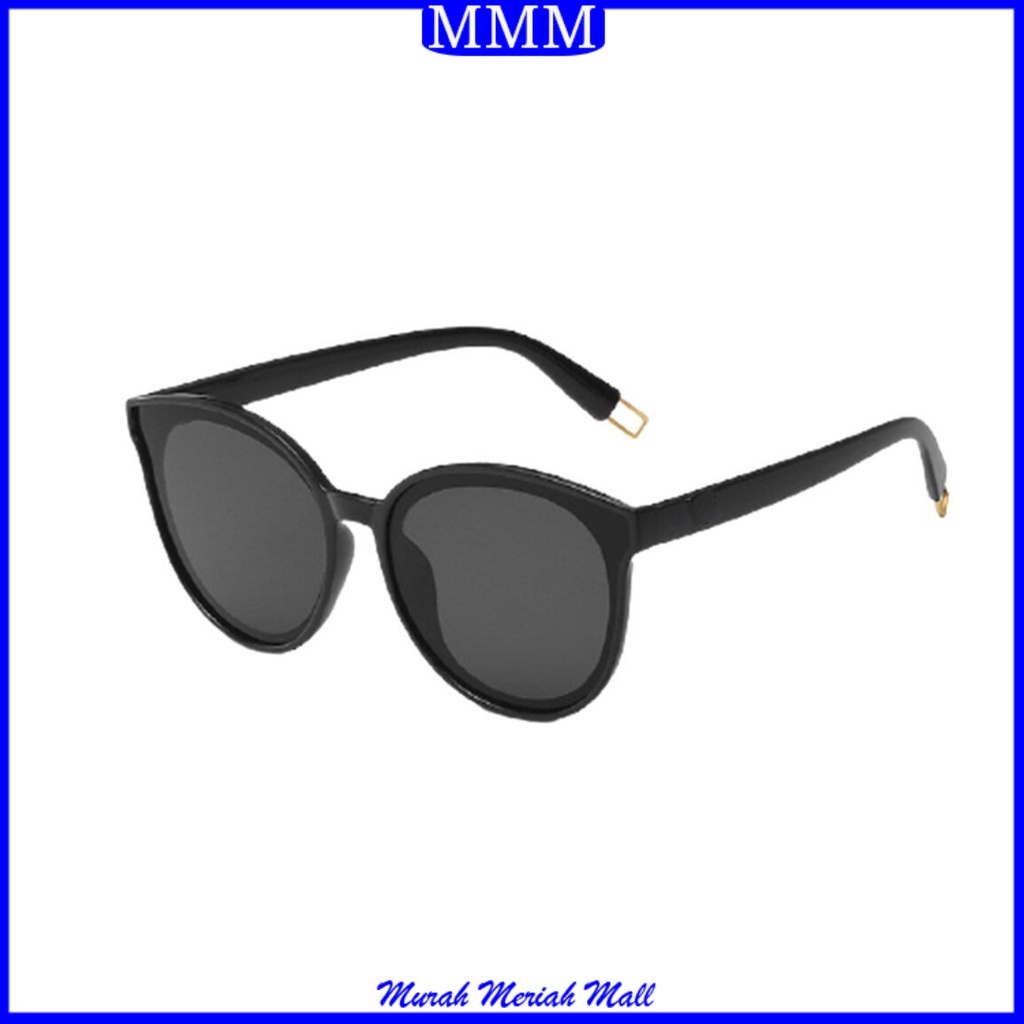 MMM Kacamata Wanita Korean Design Retro Mata Kucing Kaca mata Hitam Wanita Sunglasses