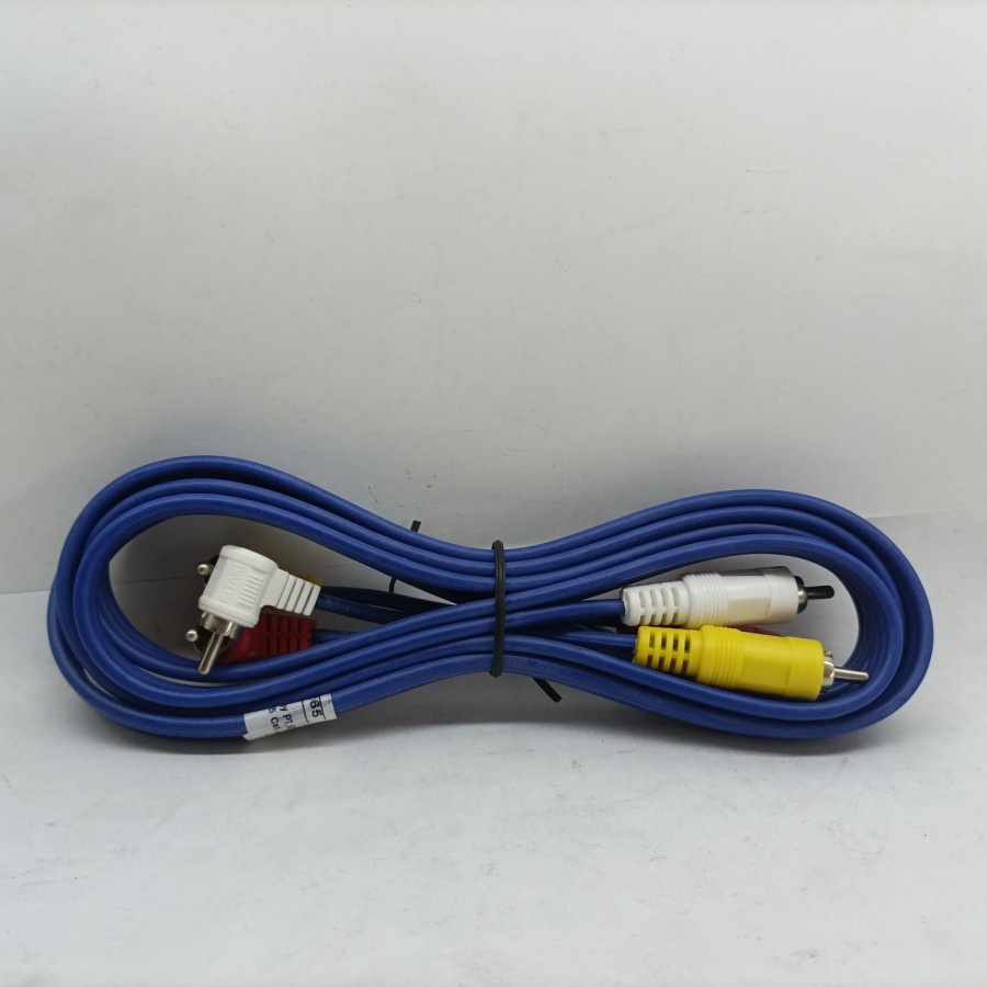 jack audio rca 3-3 kitani jek rca 3 way jalur merah putih kuning