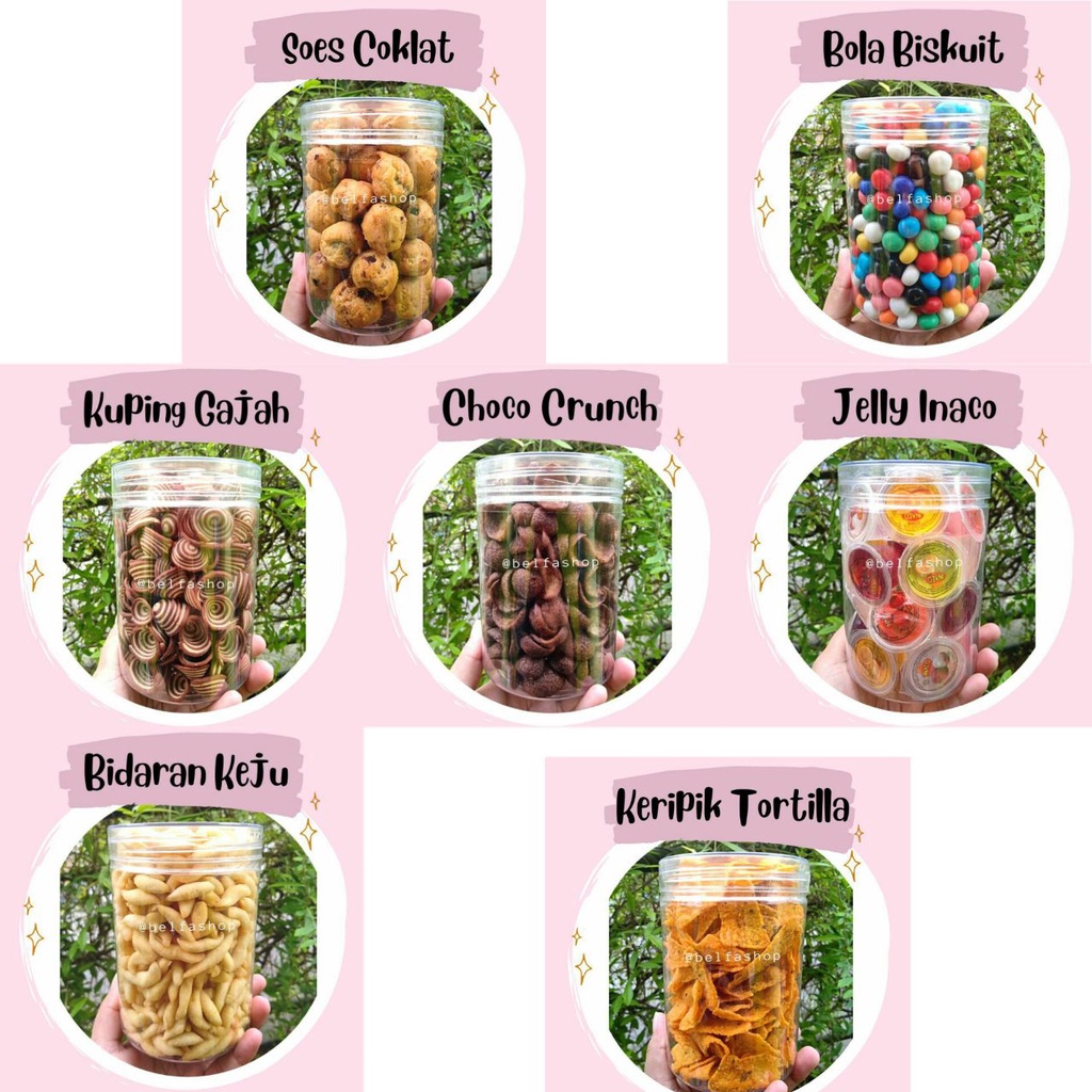 Keripik Tortila Tortilla Bidaran Keju Kuping Gajah Jelly Inaco Soes Coklat Bola Biskuit Choco Crunch