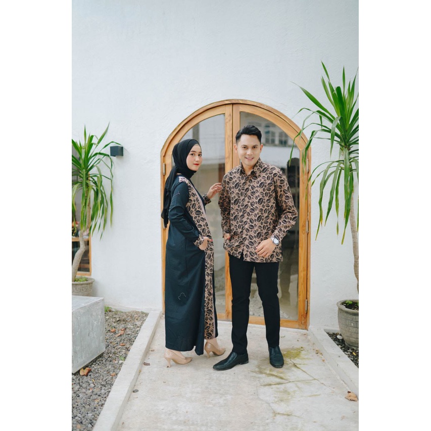 Pusat Bordir Tasikmalaya - GAMIS BATIK COUPLE ELNARA