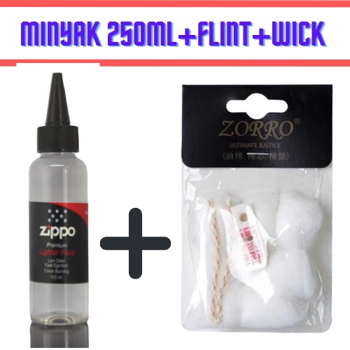 Refill Isi Ulang Minyak Zipo 100 ml