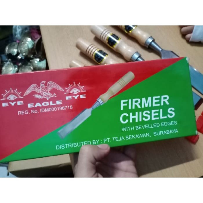 Terlaris Pahat Kayu Set Cap Mata Asli / Tatah Kayu Bakrta 9653Ii