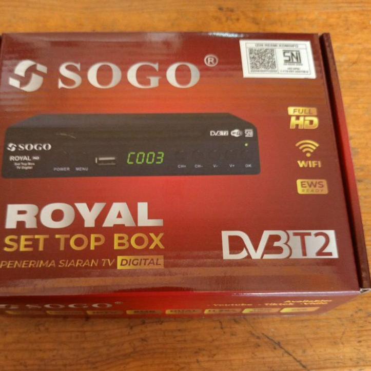 ❇ PROMO SET TOP BOX TV DIGITAL  MURAH SOGO ROYAL ➵