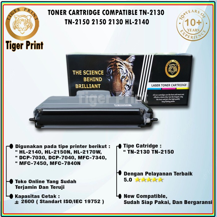 Terlaris Toner Cartridge Compatible For Brother Tn2130 Tn 2130 Tn2150 Tn 2150