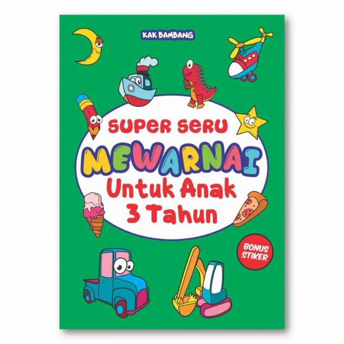 

DN40- BUKU MEWARNAI UNTUK ANAK USIA 3 TAHUN KODE 212