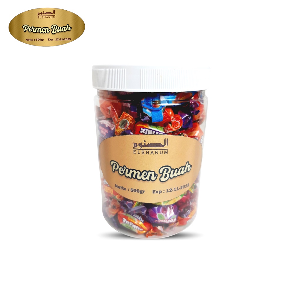 

Permen Tofmix Arab 500gr - Permen Rasa Buah - Oleh Oleh Haji Umroh / Permen Turkey / Permen Kemasan Toples Murah