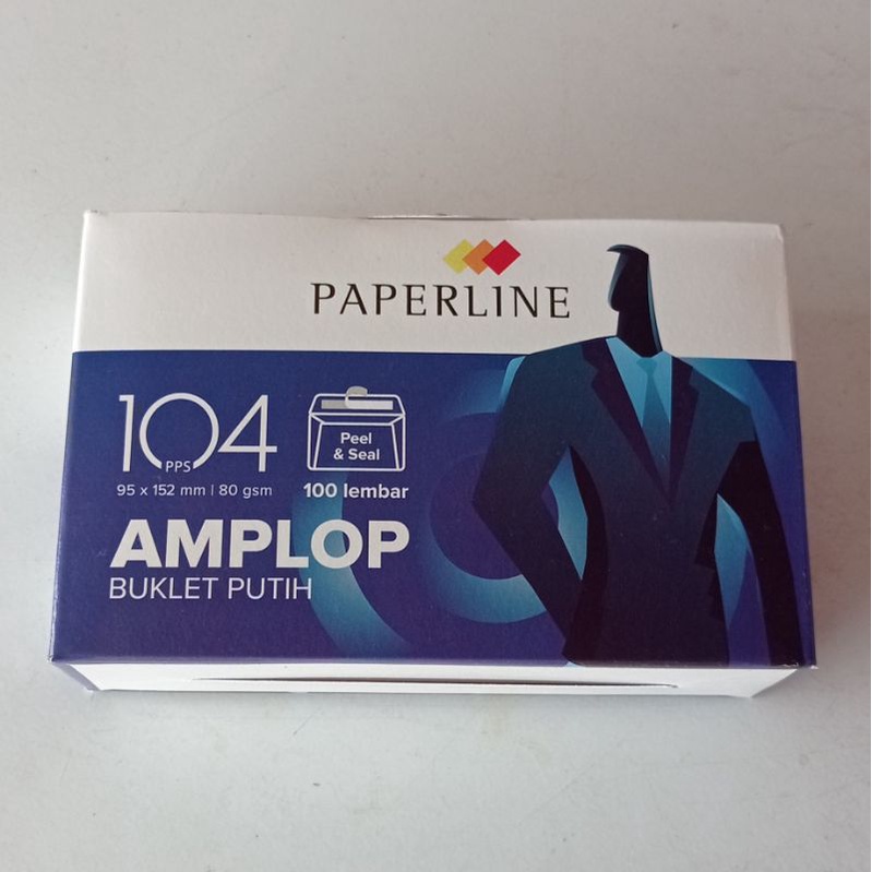 

AMPLOP PAPERLINE 104 PPS 1 PACK 100 PCS UK 95 X 152 MM