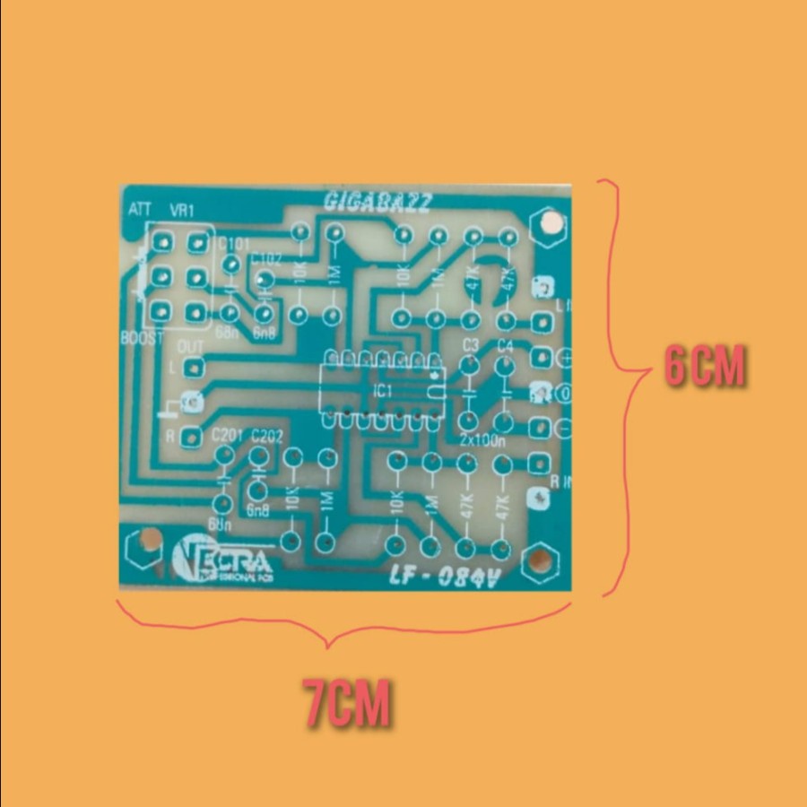 PCB Vectra Gigabazz (LF 084V)