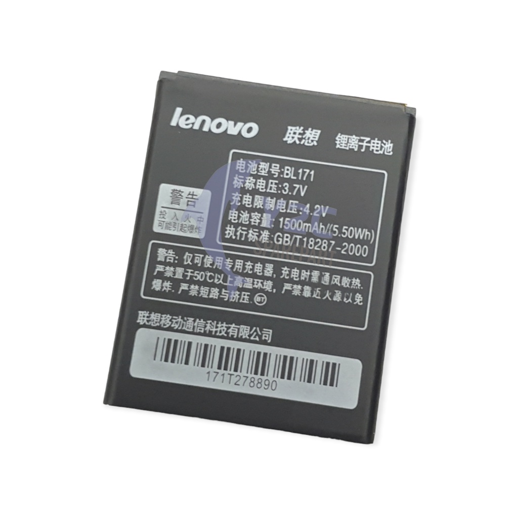 BATERAI LENOVO A319 A390 A368 / BL171 ORIGINAL OEM / BATRE BATERE BATRAI BATREI