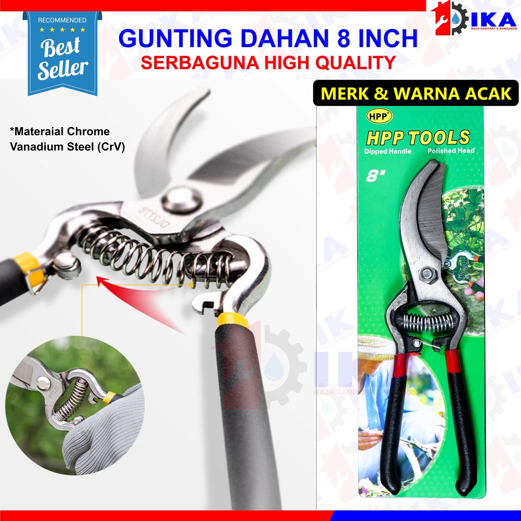 Gunting Dahan Ranting / Gunting Tanaman Tajam / Peralatan Berkebun Alat Potong Dahan Ranting Stek