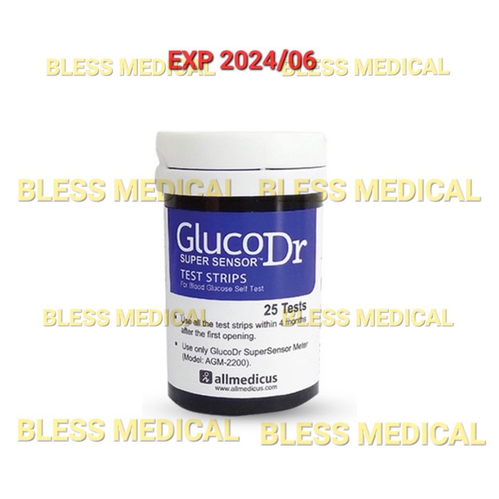 ECERAN Strip Gluco Dr Super Sensor isi 25 Strip ECERAN