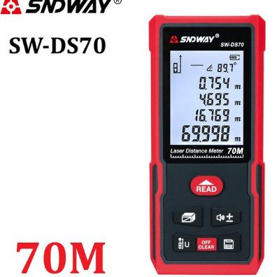 SNDWAY SW-DS70 Meteran Digital 70M Laser Distance Meter