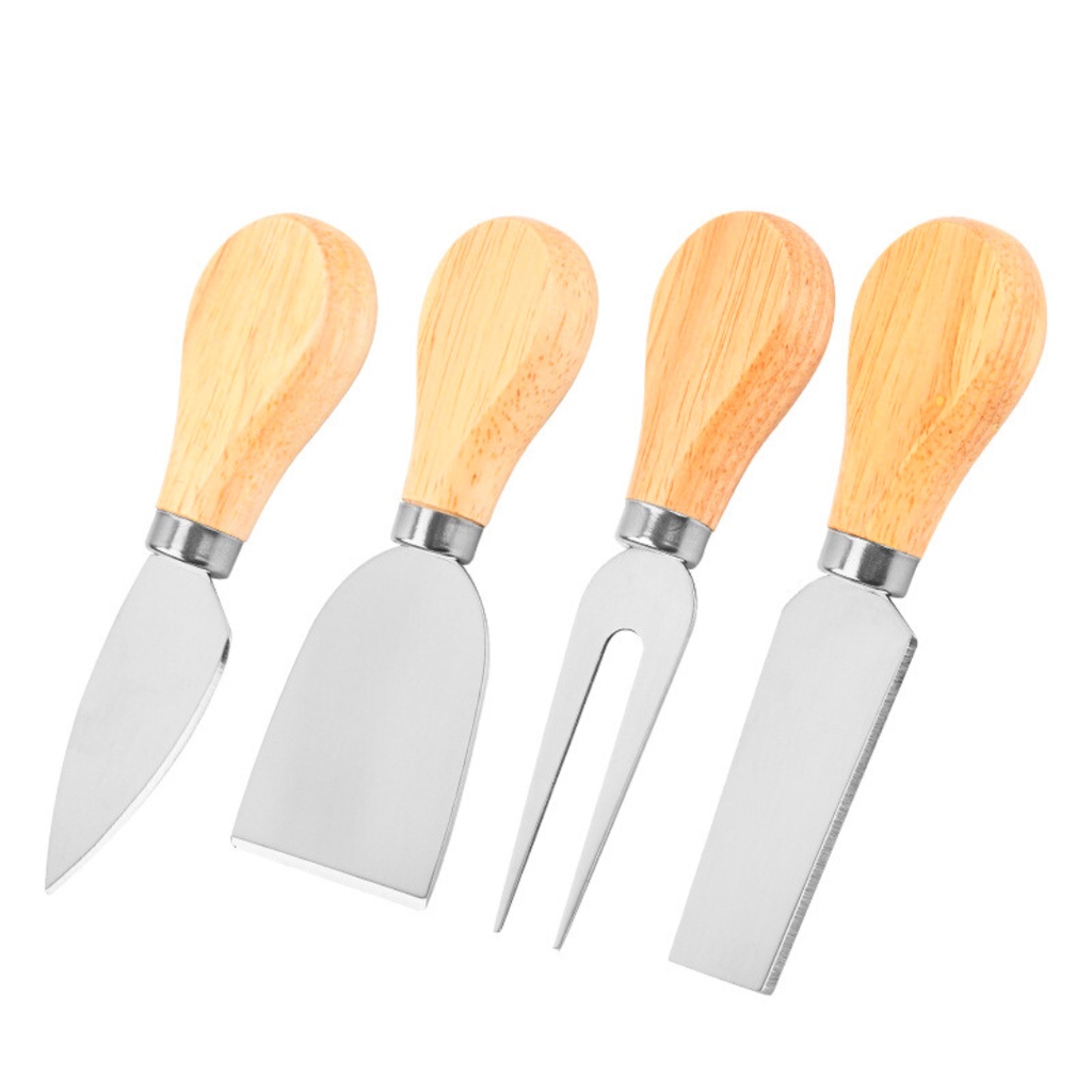 CHEESE KNIFE SET 4IN1 SPATULA PERALATAN MAKAN OLES POTONG DLL